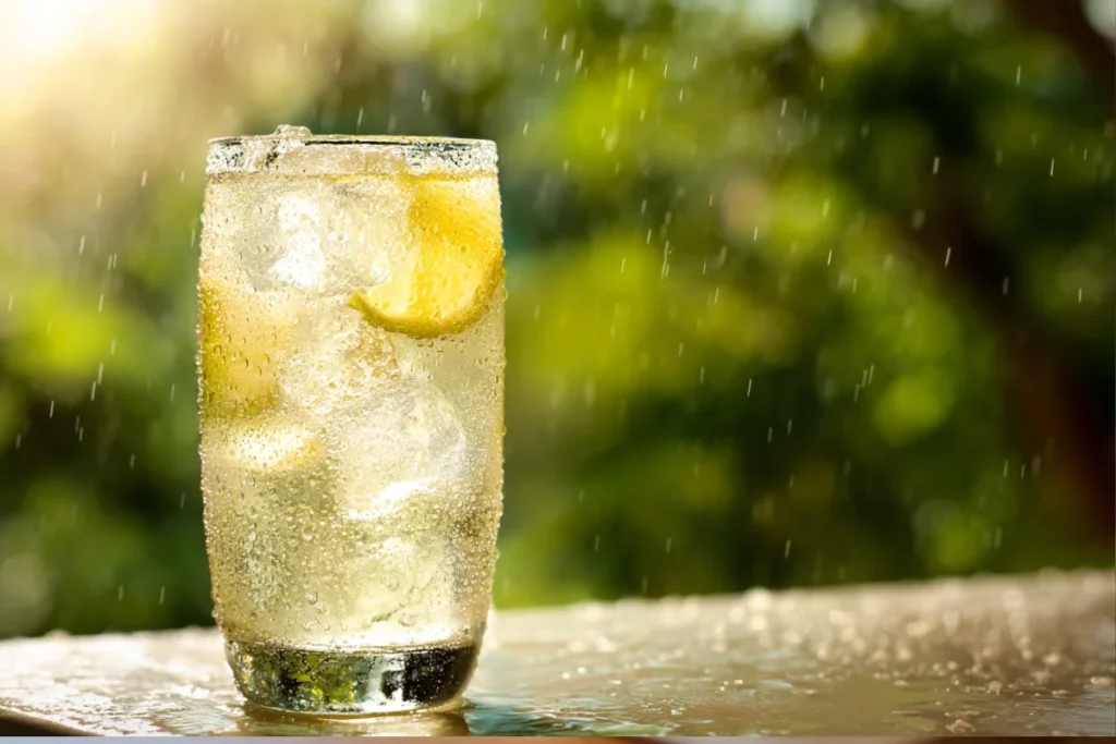 Citrus Ginger Infused Water: Boost Immunity Naturally 13 Chilled glass of ginger citrus water