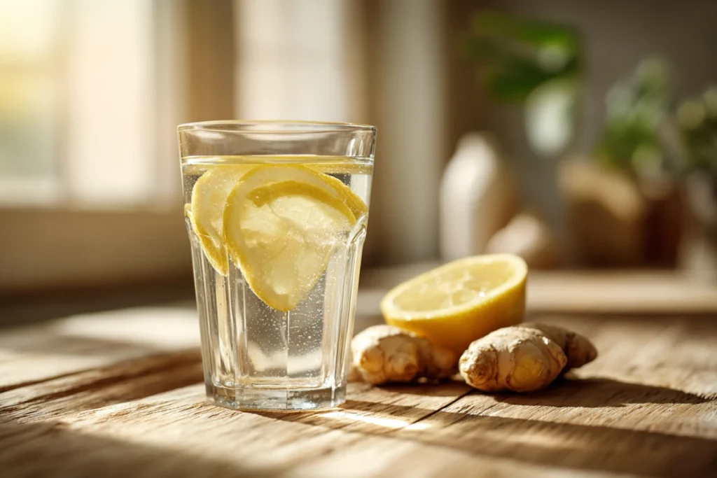 Citrus Ginger Infused Water: Boost Immunity Naturally 19 Simple glass of citrus ginger water