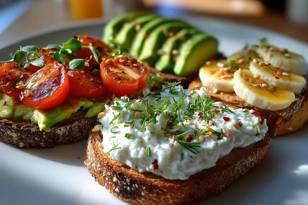 Cottage Cheese Bagels (3 Ingredients): The Best High-Protein Breakfast You’ll Ever Bake 20 Whipped cottage cheese toast with toppings