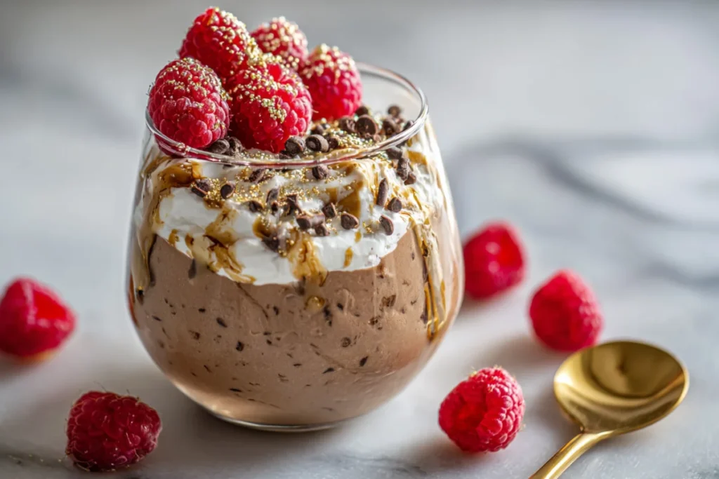 The Best Cottage Cheese Chocolate Mousse in 10 Minutes 25 Cottage Cheese Chocolate Mousse14