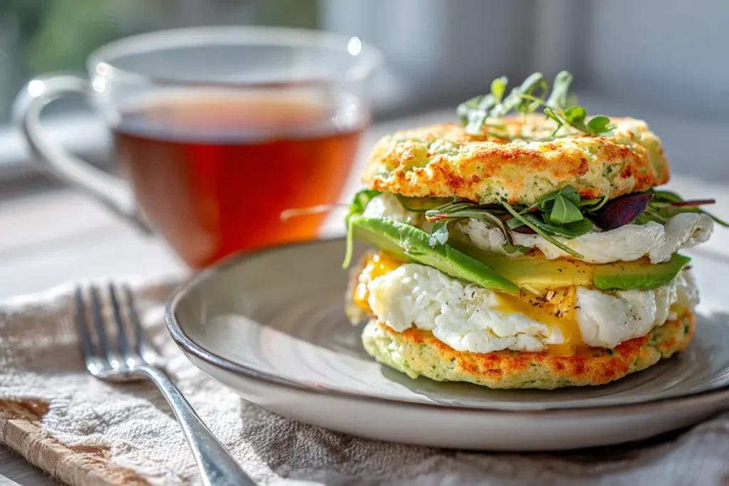 Make Cottage Cheese Cloud Bread Your Go-To Healthy Bread 19 Healthy breakfast sandwich using cloud bread