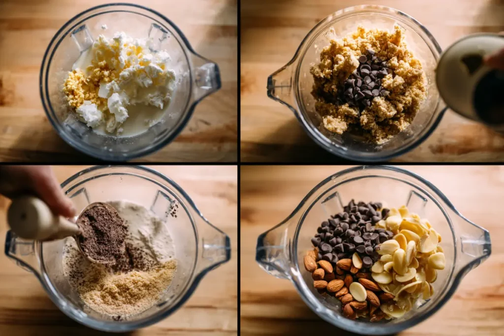 Cottage Cheese Cookie Dough: Healthy, High-Protein, No-Bake Recipe 16 Steps for making cottage cheese cookie dough at home