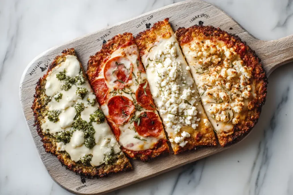 Cottage Cheese Pizza Crust Recipe – Quick, Healthy & Easy 31 Pizza crust comparison: almond flour, cauliflower, cottage cheese