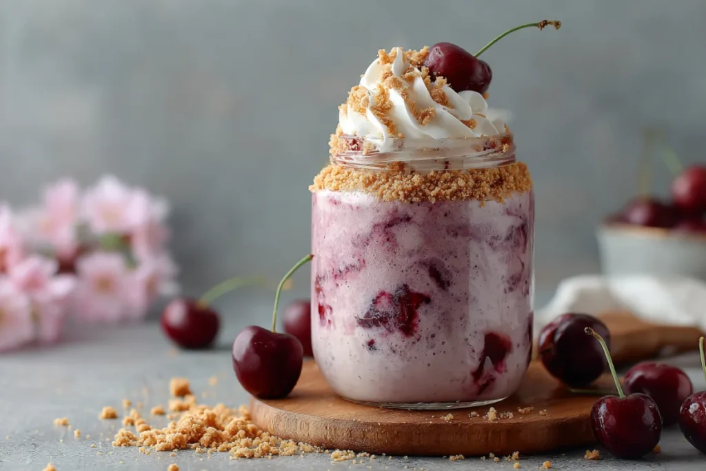 Start Your Day with a Cottage Cheese Smoothie Boost 23 Cottage cheese cherry cheesecake smoothie