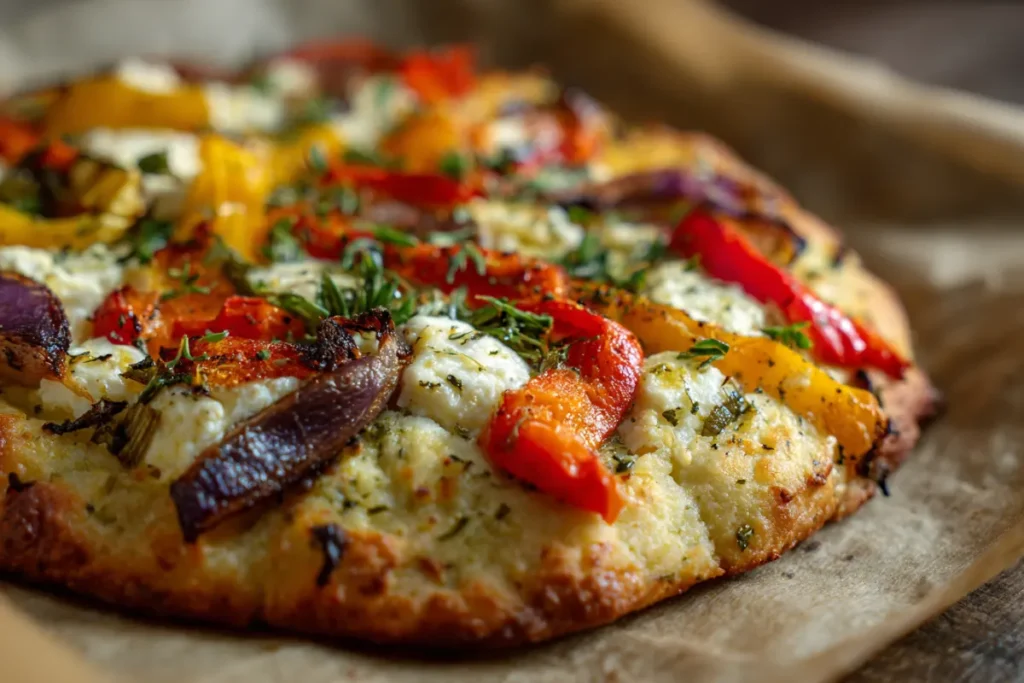 11 High Protein Cottage Cheese Recipes You’ll Actually Crave 4 High-protein pizza crust made from cottage cheese with veggies