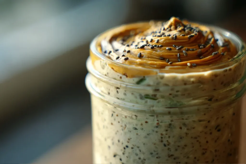 11 High Protein Cottage Cheese Recipes You’ll Actually Crave 6 Cottage cheese smoothie with chia seeds and almond butter