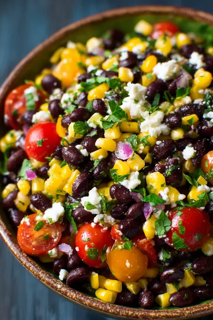 Mediterranean Black Bean and Corn Salad (Easy, Fresh & Flavorful Guide) 13 Mediterranean Black Bean and Corn Salad