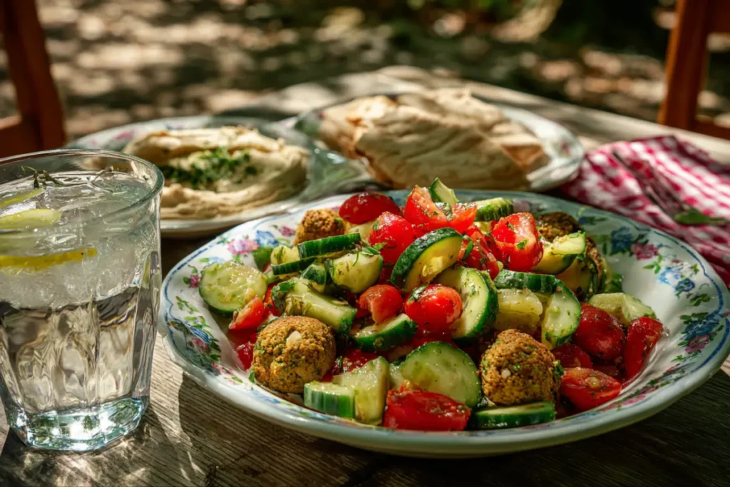 Mediterranean Cucumber Tomato Salad: The Best 10-Minute Summer Side 26 Summer picnic with cucumber tomato salad