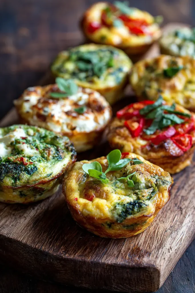 Mini Cottage Cheese Quiche Cups – The Best High-Protein, Crustless Meal Prep Idea 17 mini cottage cheese quiche cups