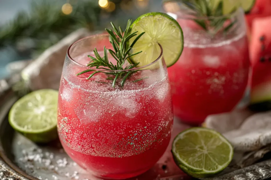 Ultimate Summer Watermelon Rosemary Infused Water Recipe 15 Sparkling version of infused water