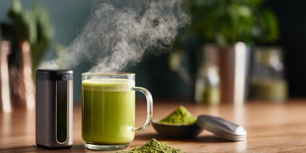 Boost Wellness with Matcha Hot Tea Recipes You’ll Love 15 Quick modern method of preparing matcha hot tea with frother