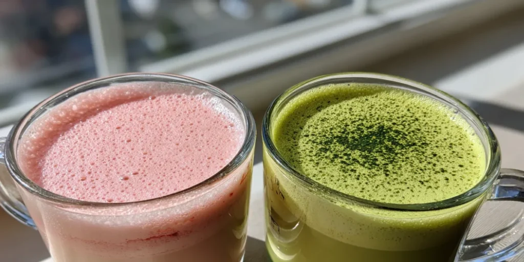 Secrets to the Best Strawberry Matcha Recipe at Home 22 Comparison of homemade strawberry matcha vs Starbucks