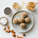 Tasty card keto energy bites recipe layout