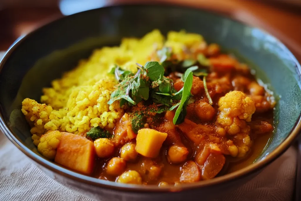 Curry Vegetable Bowl