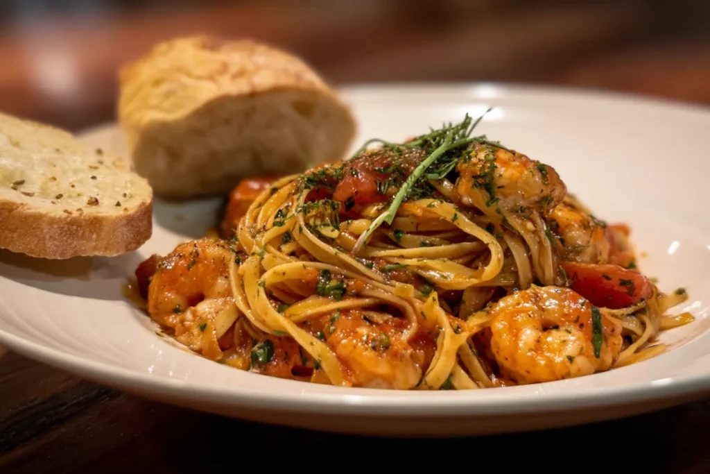 Italian Shrimp Pasta