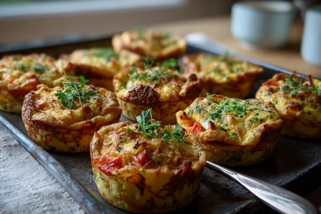 Mini Crustless Quiches