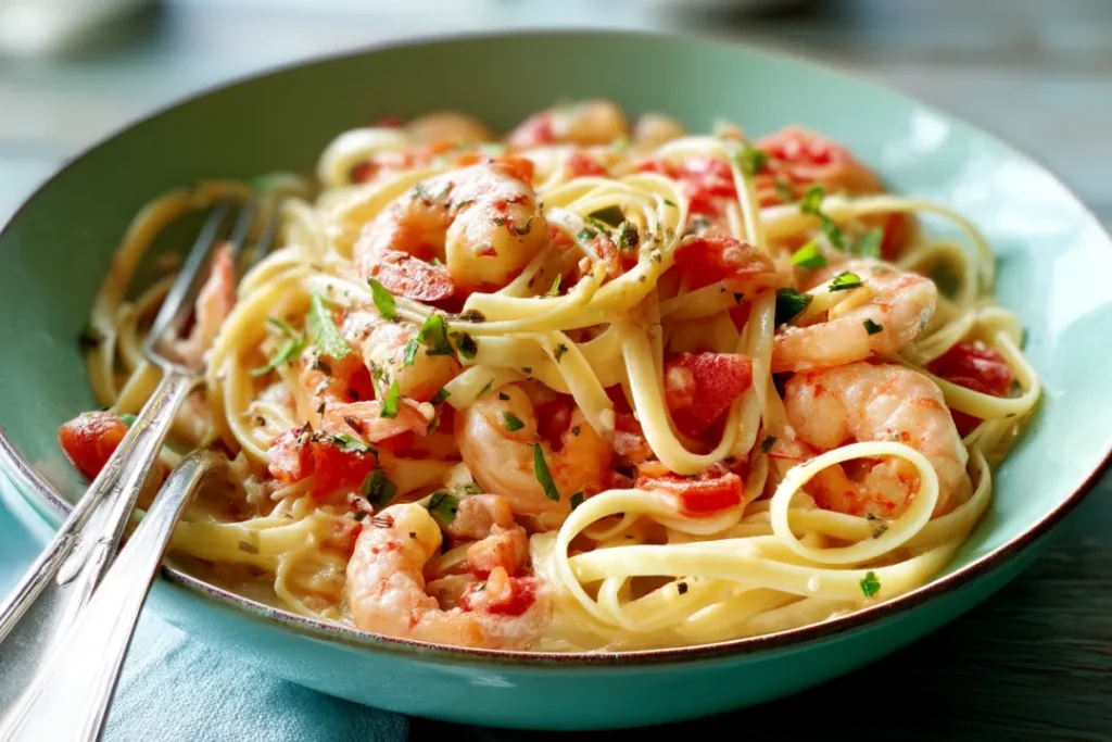 Shrimp Linguine