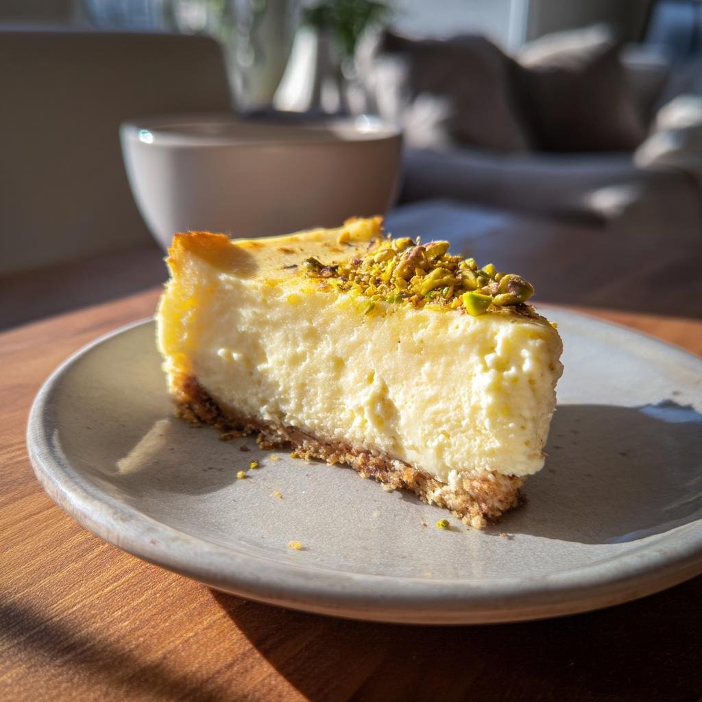 Indulgent Pistachio Cheesecake: A Nutty Twist to a Classic Delight 8 processed 1798 ecd368cf