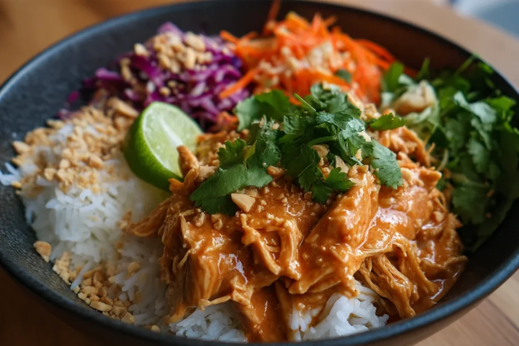 15 High-Protein Bowls: The Ultimate Guide 15 13. Thai Chicken Bowl