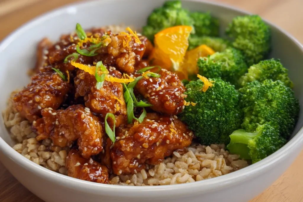 15 High-Protein Bowls: The Ultimate Guide 8 6. Orange Chicken Bowl