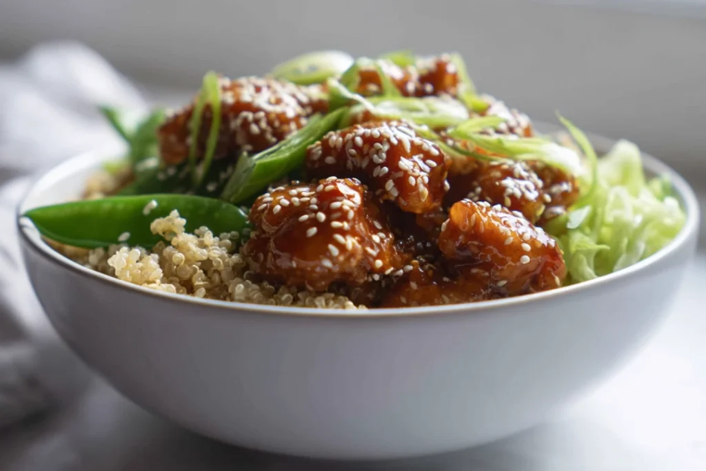 15 High-Protein Bowls: The Ultimate Guide 9 7. Honey Sesame Chicken Bowl