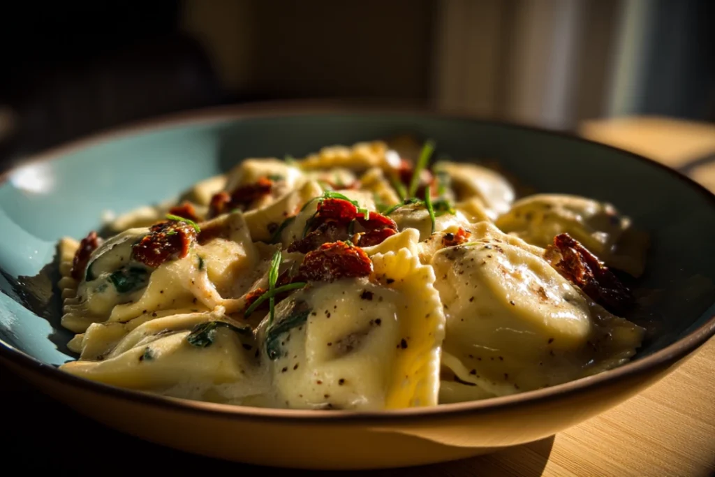 13 Creamy Comfort Food Recipes 6 Easy Weeknight Creamy Tuscan Ravioli