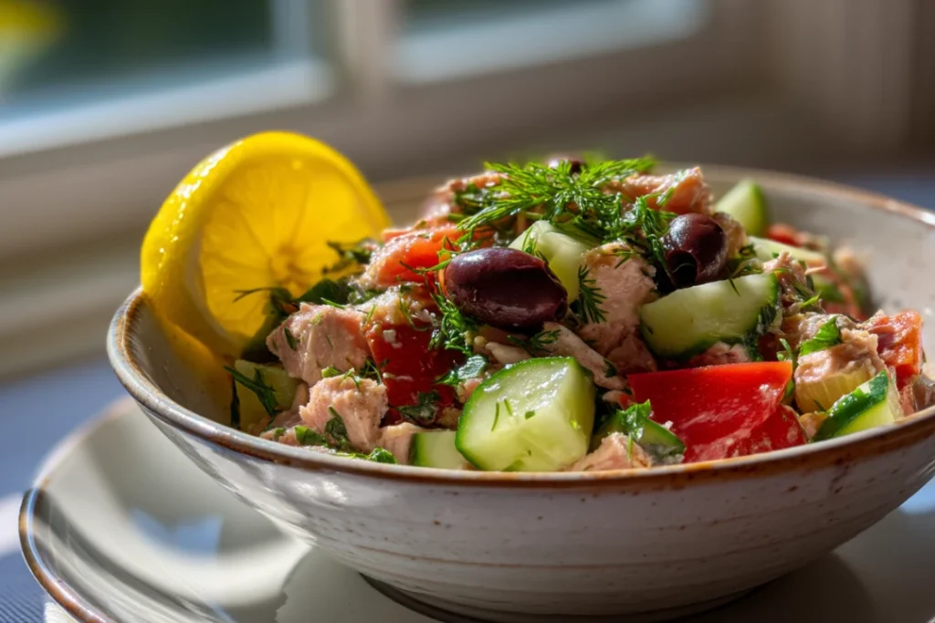 Mediterranean Tuna Salad