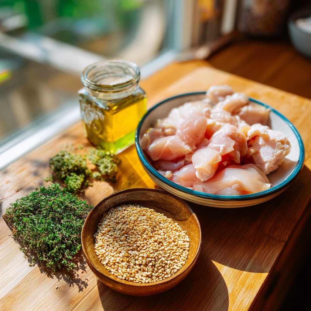 Delicious Honey Sesame Chicken Bowl Recipe 9 processed 2619 599b5840