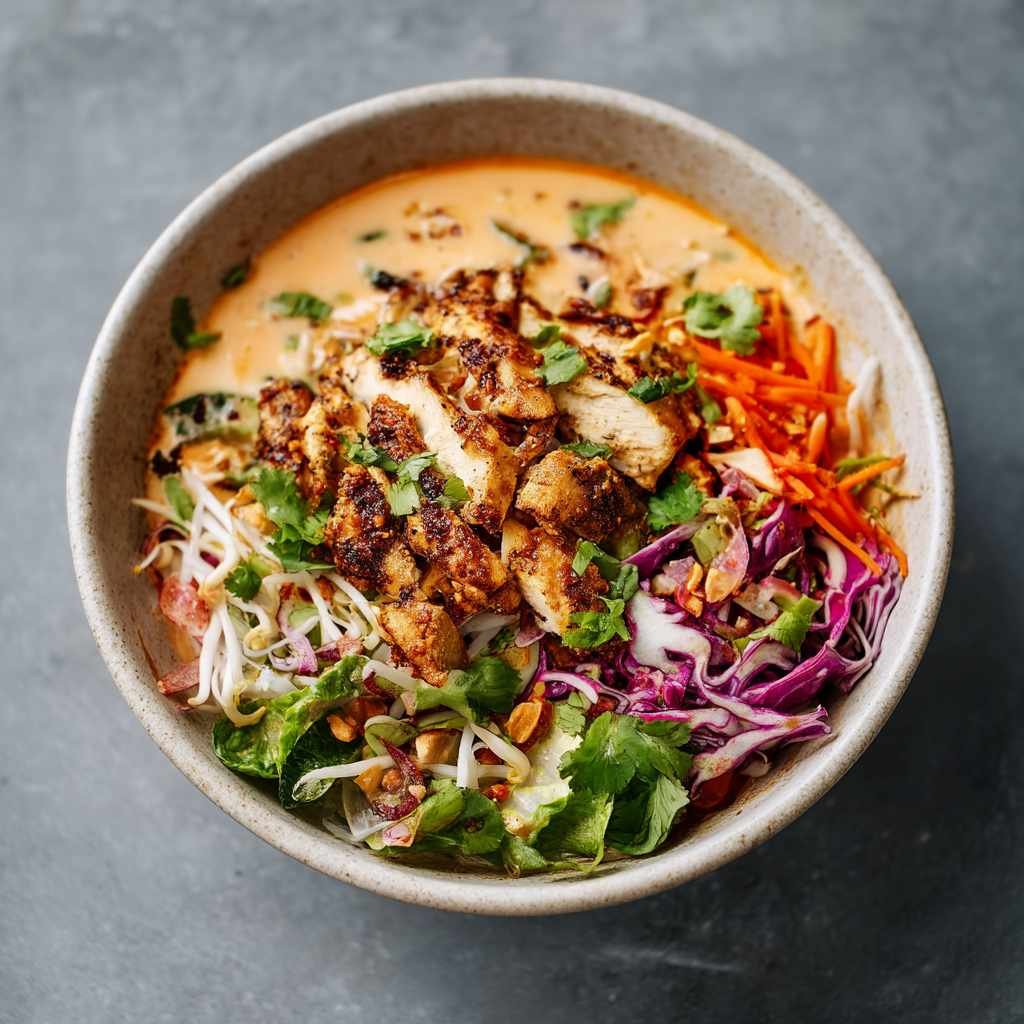Flavorful Thai Chicken Bowl to Brighten Your Table 10 processed 2660 bb936103